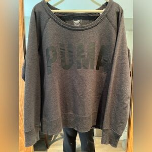 Puma boat neck sweatshirt XL